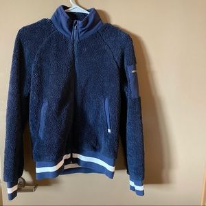 FIGS Bafia Sherpa Jacket in Navy